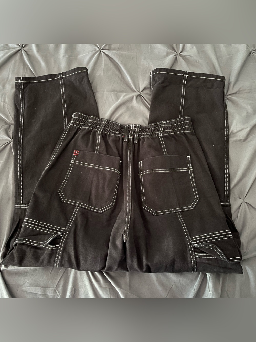 URBAN OUTFITTERS BDG contrast-stitch cargo pants/jeans - Size 31 - Picture 4 of 8